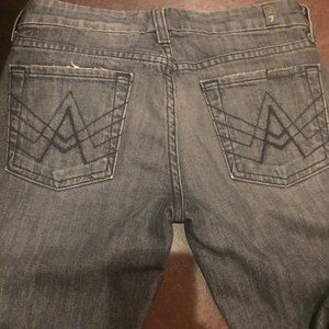 7 For All Mankind "A" Pocket Jeans Sz-25
